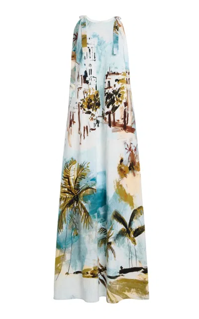 Oscar De La Renta Moda Operandi In Blue