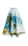 Oscar De La Renta Moda Operandi In Blue