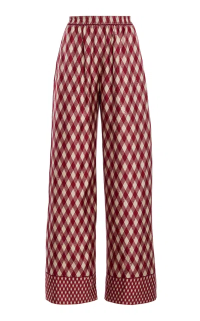 Oscar De La Renta Moda Operandi In Red