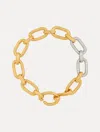 Oscar De La Renta Mosaic O Chain-link Necklace