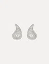 Oscar De La Renta Mosaic Teardrop Earrings