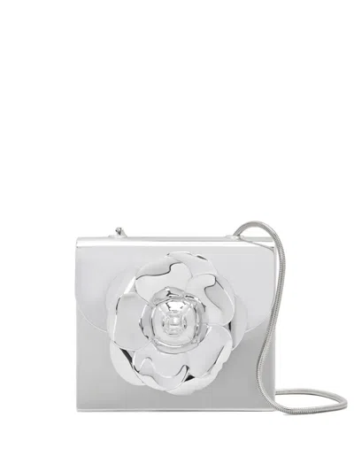 Oscar De La Renta Nano Tro Tasche Mit 3d-print In Grau