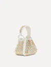 Oscar De La Renta Nano Confetti Pav O Handle Bag