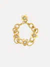 Oscar De La Renta O Chain-link Flower Bracelet