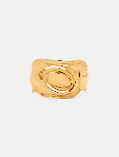 Oscar De La Renta O Cuff Bracelet