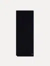 Oscar De La Renta O Flower Cashmere Scarf In Black