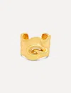 Oscar De La Renta Knot-detail Cuff Bracelet In Gold