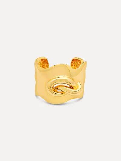 OSCAR DE LA RENTA O KNOT CUFF BRACELET