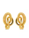 Oscar De La Renta O Knot Ohrringe