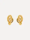 Oscar De La Renta O Knot Earrings