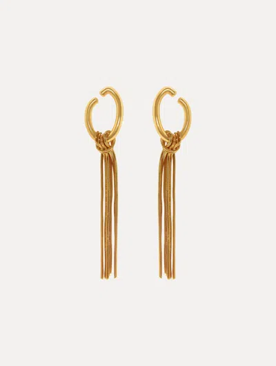 Oscar De La Renta O Knot Earrings