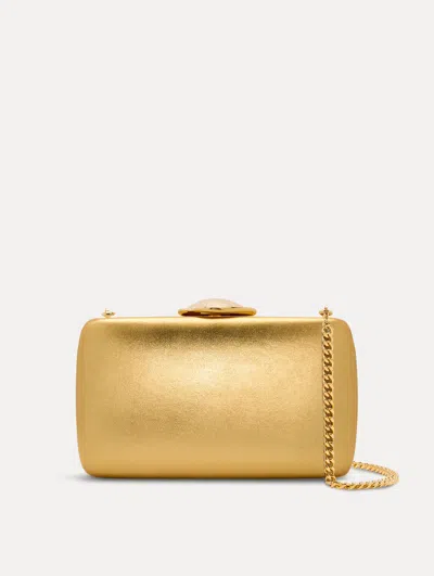 Oscar De La Renta O Metallic Minaudire