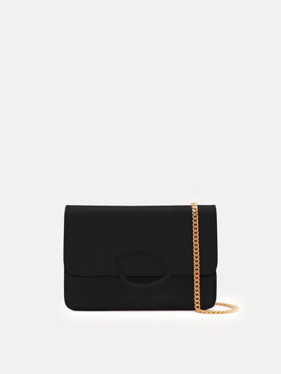 Oscar De La Renta O Pochette In Black
