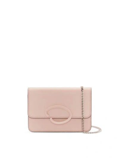 Oscar De La Renta O Pochette 斜挎包 In Pink