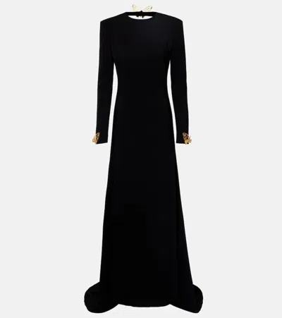 Oscar De La Renta Open-back Gown
