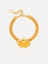 Oscar De La Renta Orchid Chain-link Necklace