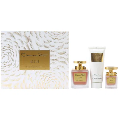 Oscar De La Renta Oscar Alibi Eau Sensuelle Set-3.4 oz Edp Spray/1 oz Edp Spray/ 3.4 oz Body Lotion