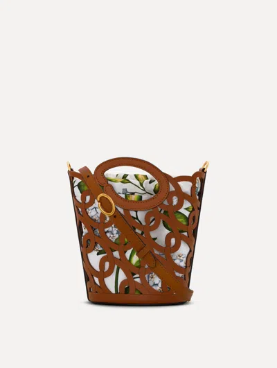 Oscar De La Renta Oscar Chain-link Leather Mini Tote