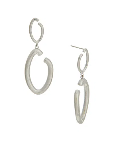 Oscar De La Renta Oscar O Drop Earrings In Metallic