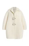 Oscar De La Renta Oversized Bouclé-tweed Coat