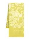 Oscar De La Renta Paisley-print Silk Scarf In Multi