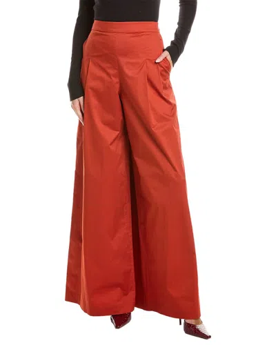 Oscar De La Renta Pant In Brown