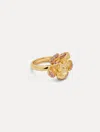 Oscar De La Renta Pav Rose Ring In Pink