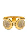 Oscar De La Renta Pav Domed Cuff Bracelet In Gold