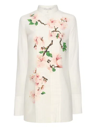 Oscar De La Renta Poplin Blouse