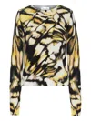 Oscar De La Renta Printed Cardigan