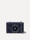 Oscar De La Renta Raffia Woven Tro Bag