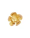 Oscar De La Renta Rose Ring In Gold