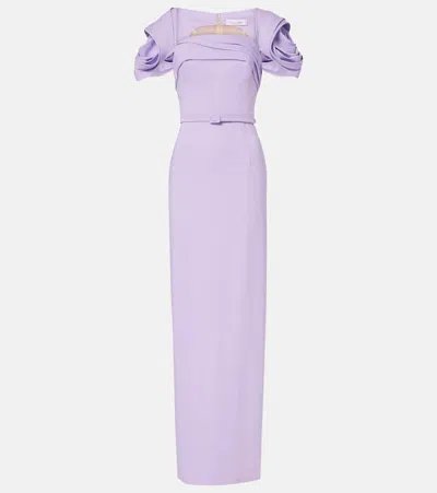OSCAR DE LA RENTA ROSETTE GOWN