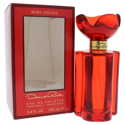 Oscar De La Renta Ruby Velvet By  For Women - 3.4 oz Edt Spray In Multi