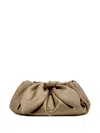 Oscar De La Renta Satin Clutch Bag