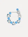 Oscar De La Renta Scramble Chain-link Bracelet In Blue