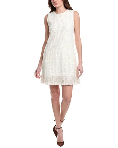 OSCAR DE LA RENTA OSCAR DE LA RENTA SEQUIN TWEED A-LINE DRESS