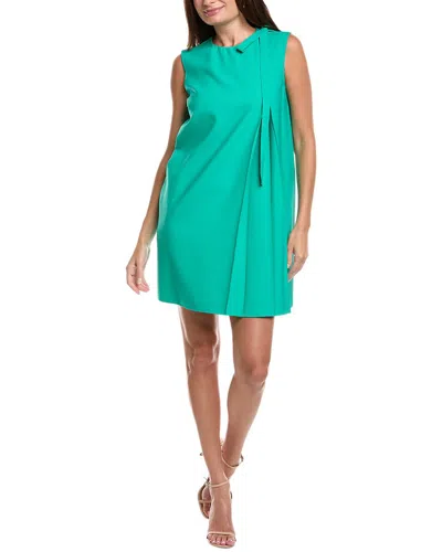 Oscar De La Renta Shift Dress In Green