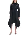 Oscar De La Renta Shirtdress In Blue