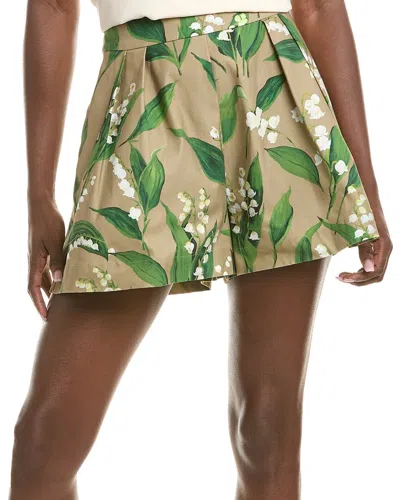 Oscar De La Renta Short In Brown