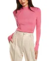 Oscar De La Renta Silk-blend Sweater In Animal Print