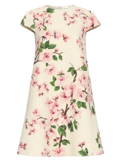 Oscar De La Renta Silk Mini Dress