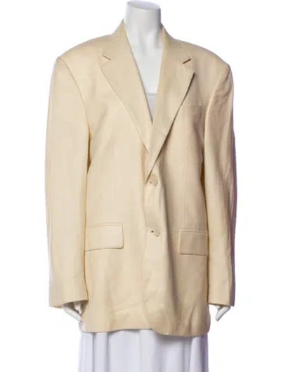 Pre-owned Oscar De La Renta Silk Set In Neutral