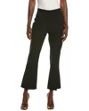 OSCAR DE LA RENTA OSCAR DE LA RENTA SKINNY FLARE SILK-LINED WOOL-BLEND PANT