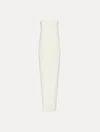 Oscar De La Renta Strapless Draped Column Gown