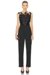 Oscar De La Renta Strapless Jumpsuit