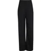 Oscar De La Renta Stretch Wool Pants In Black