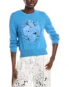 Oscar De La Renta Sweater In Blue