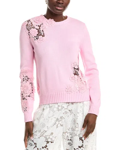 Oscar De La Renta Sweater In Black