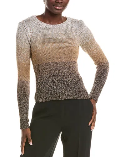 Oscar De La Renta Sweater In Silver